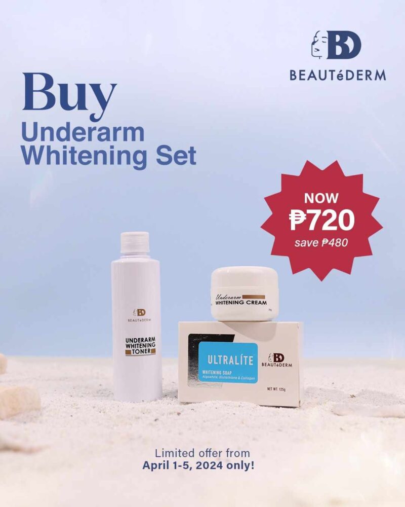 underarm whitening set