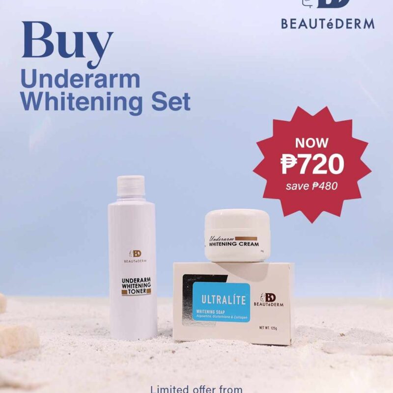 underarm whitening set